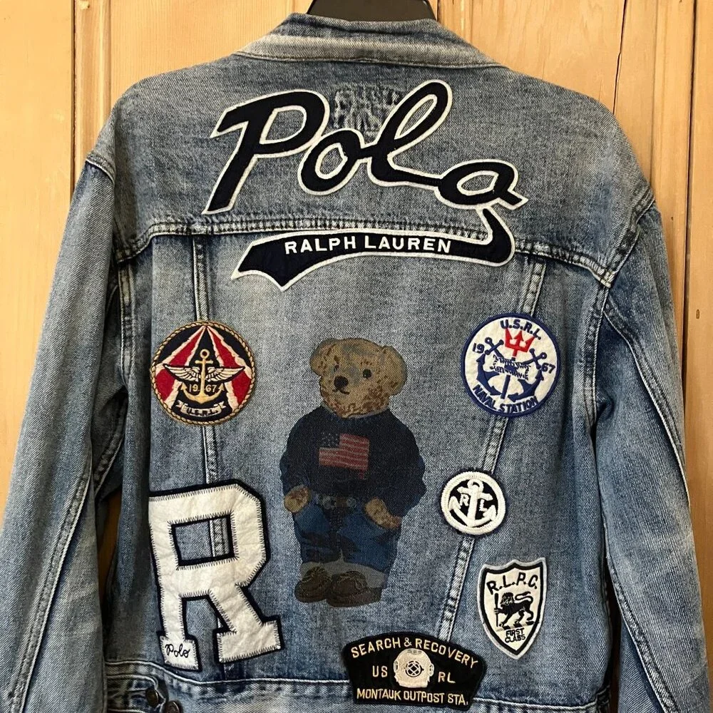 Polo by Ralph Lauren Women's Embroidered Denim Jacket - Picture 3 of 12